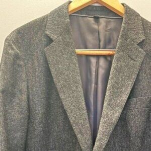 Ludlow Slim-fit unstructured blazer in English wool -  Grey